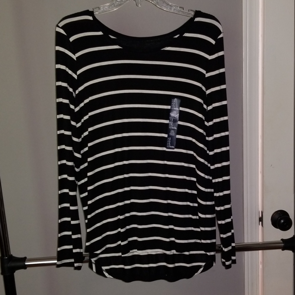Gap Long Sleeve Striped Shirt